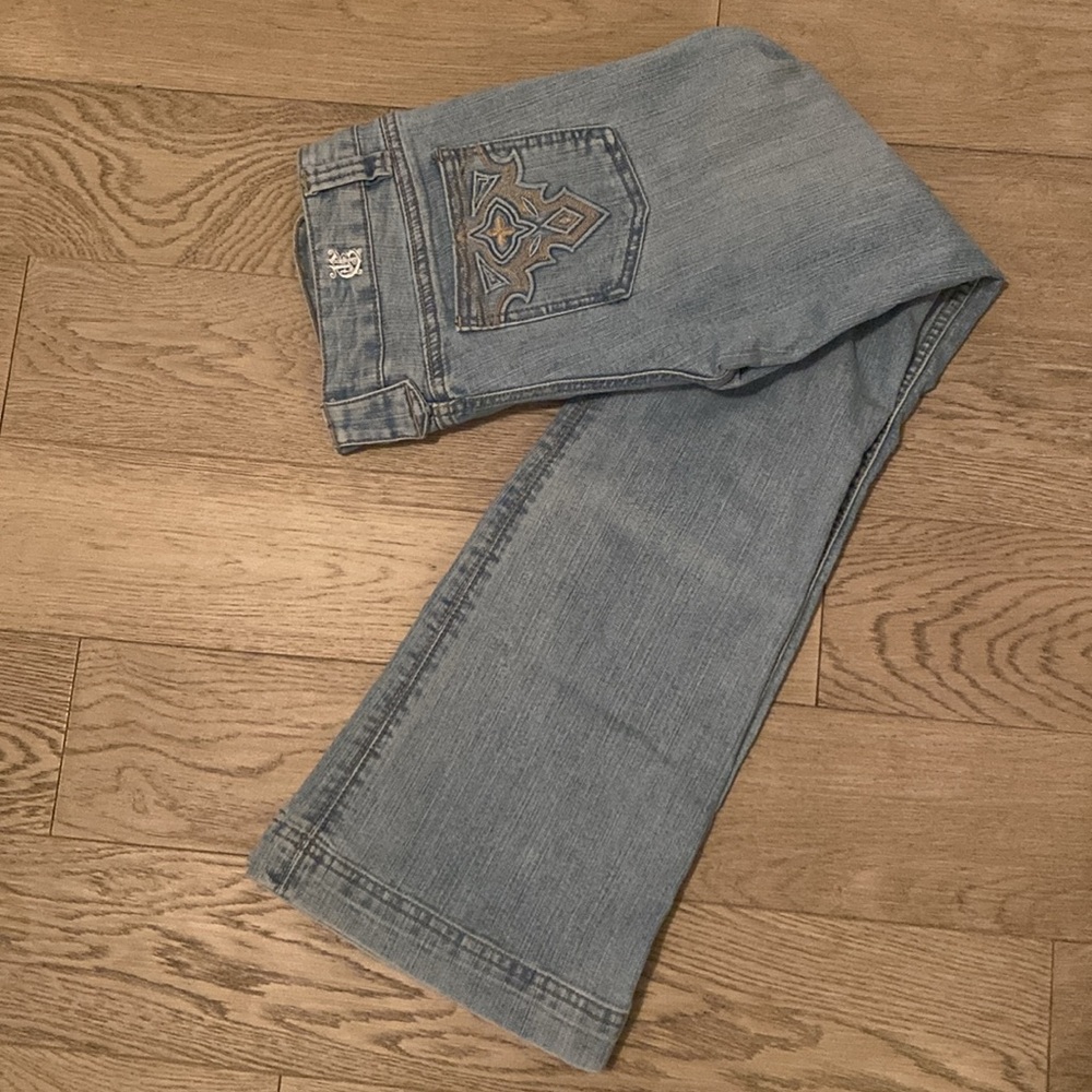 C’est Toi Premium flared trouser jeans